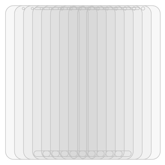 50 PCS HAWEEL 0.26mm 9H+ Surface Hardness 2.5D Explosion-proof Tempered Glass Film for Galaxy J7 / J700, For Galaxy J7 / J700