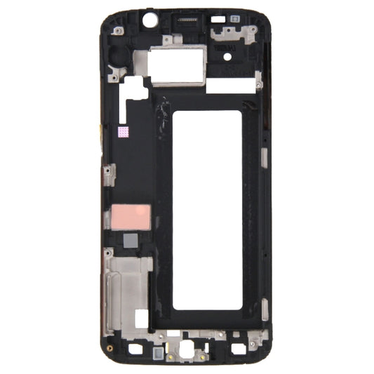 For Galaxy S6 Edge / G925 Front Housing LCD Frame Bezel Plate , For Samsung Galaxy S6 edge
