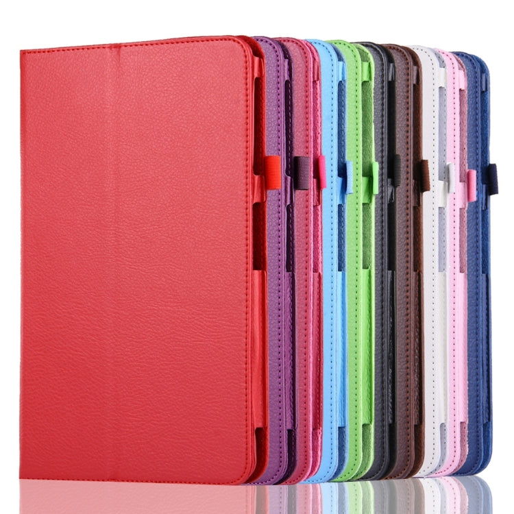 For Galaxy Tab A 10.1 / T580 Litchi Texture Magnetic Horizontal Flip Leather Case with Holder & Sleep / Wake-up Function, For Galaxy Tab A 10.1 (2016), Galaxy Tab A 10.1 (2016), For Galaxy Tab A 10.1 (2016) / T580