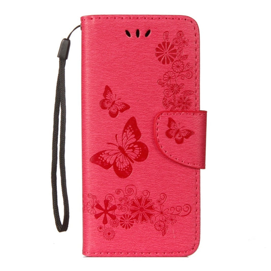 For Galaxy S9 Vintage Embossed Floral Butterfly Pattern Horizontal Flip Leather Case with Card Slot & Holder & Wallet & Lanyard, For Galaxy S9