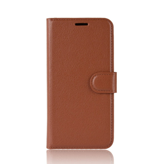 For Galaxy A6+ 2018 Litchi Texture Horizontal Flip Leather Case with Holder & Card Slots & Wallet, For Galaxy A6+ 2018, Galaxy A6+ 2018