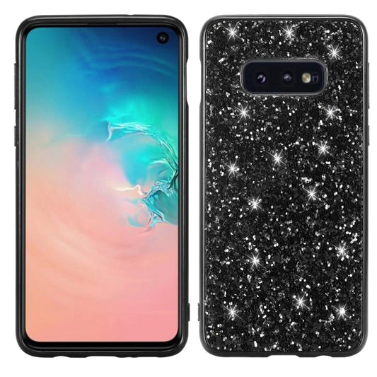 Glitter Powder Shockproof TPU Protective Case for Galaxy S10+, For Galaxy S10+
