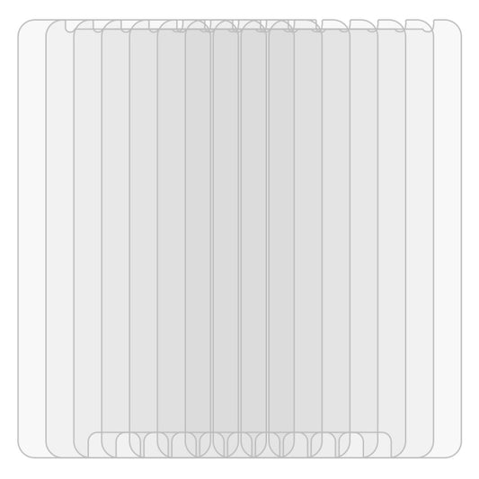 10 PCS 0.26mm 9H 2.5D Tempered Glass Film for Galaxy J4 (2018), For Galaxy J4 (2018)(10 PCS)
