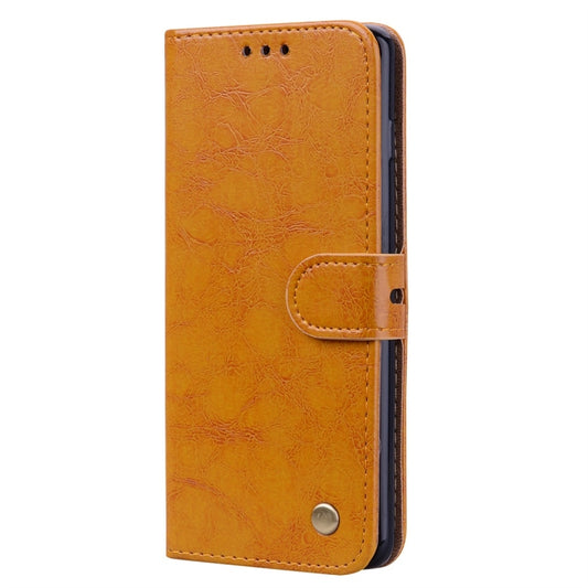 Business Style Oil Wax Texture Horizontal Flip Leather Case for Galaxy S10 Plus, with Holder & Card Slots & Wallet, For Galaxy S10 Plus