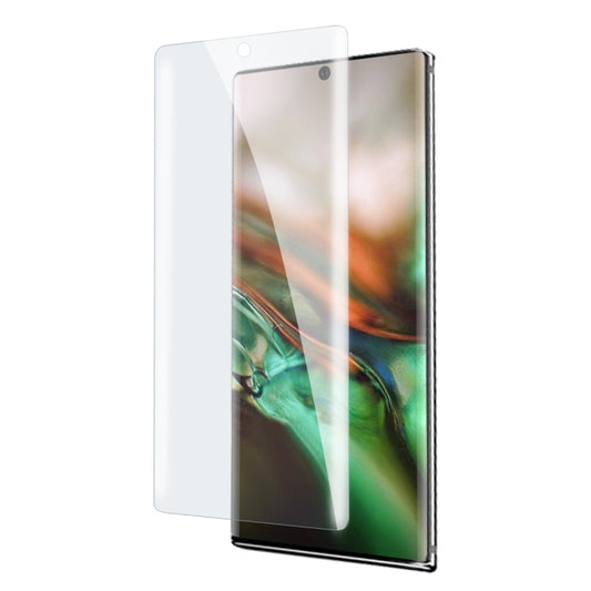 UV Liquid Curved Tempered Glass for Galaxy Note 10,Support Fingerprint Unlock, For Galaxy Note 10