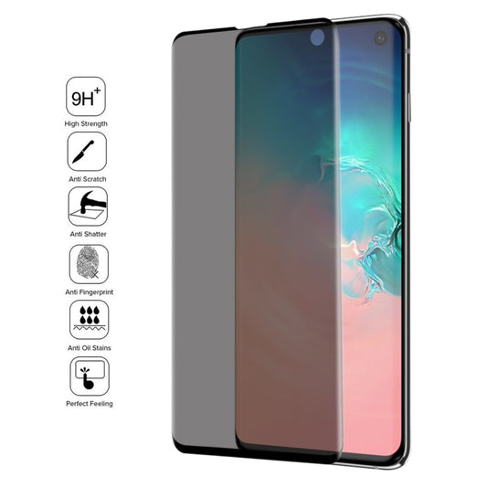9H 3D Curved Anti-glare Full Screen Tempered Glass Film for Galaxy S10, For Galaxy S10 (3D Curved)
