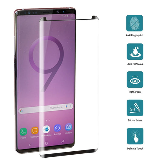 Case Friendly Edge Glue Tempered Glass Film for Galaxy Note 9, For Galaxy Note 9(1 PC)