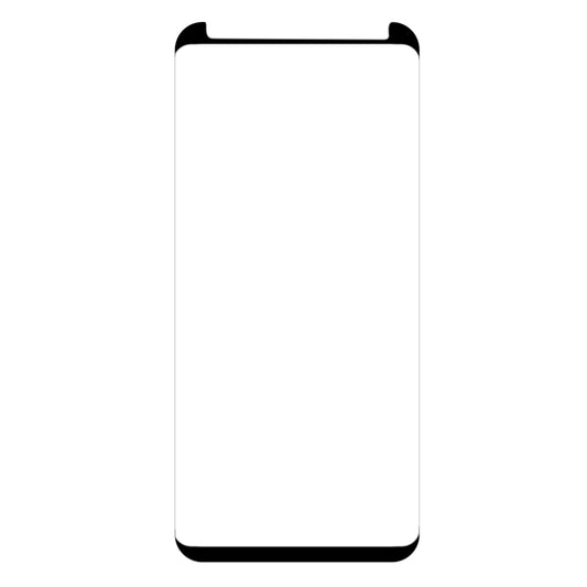 Case Friendly Screen Curved Tempered Glass Film For Galaxy S8 / G950, For Galaxy S8 0.26mm, For Galaxy S8 Black Frame, For S8, Galaxy S8 3D