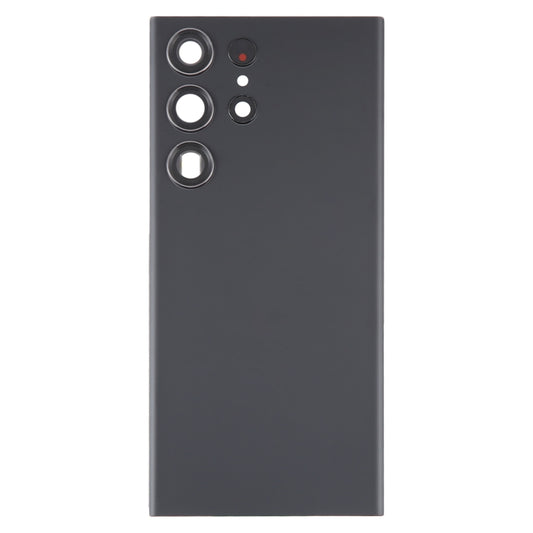 For Samsung Galaxy S23 Ultra SM-S918 Glass Battery Back Cover with Camera Lens Frame, For Samsung Galaxy S23 Ultra(with Camera Cover)