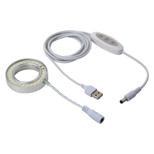 LED Ring Light Source for Microscope, 65mm