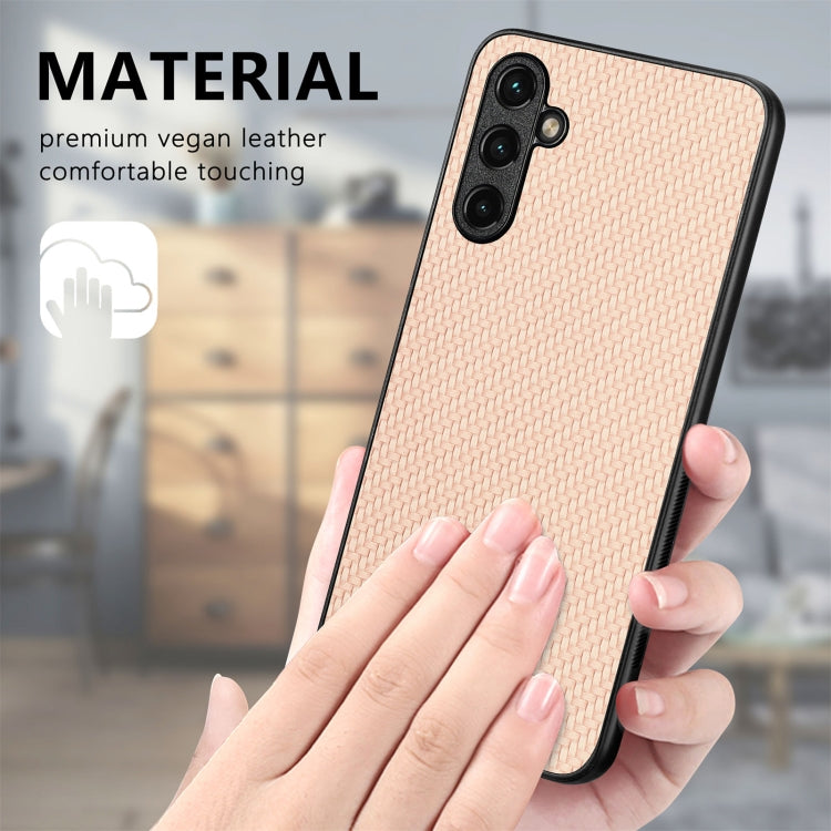 Carbon Fiber Texture Leather Back Cover Phone Case, For Samsung Galaxy A14 5G, For Samsung Galaxy A22 4G, For Samsung Galaxy A22 5G, For Samsung Galaxy A32 5G, For Samsung Galaxy A51 5G, For Samsung Galaxy A54 5G