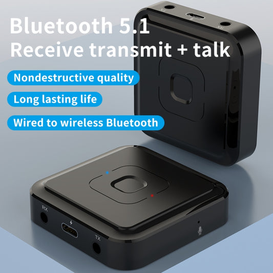 BT-22 5.1 Bluetooth Receiver &Transmitter 2 in 1 Supports Voice Calls, BT-22