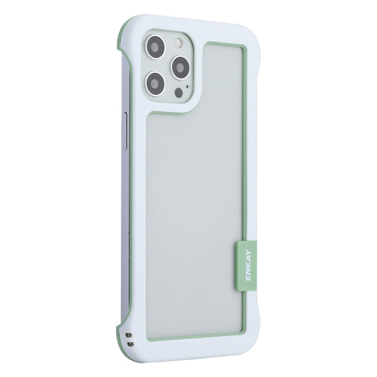 ENKAY Frameless Hollow Shockproof PC Case for iPhone 12 Pro Max, For iPhone 12 Pro Max