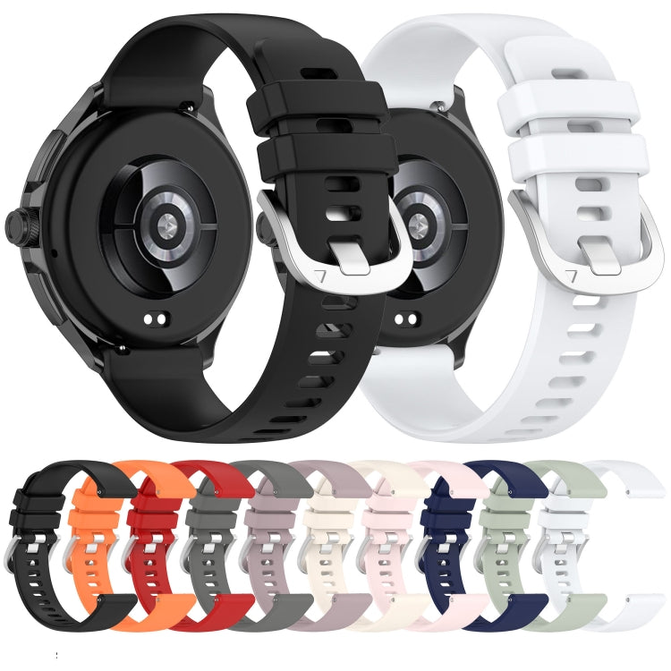 Glossy Surface Silicone Watch Band, For Xiaomi Watch S3