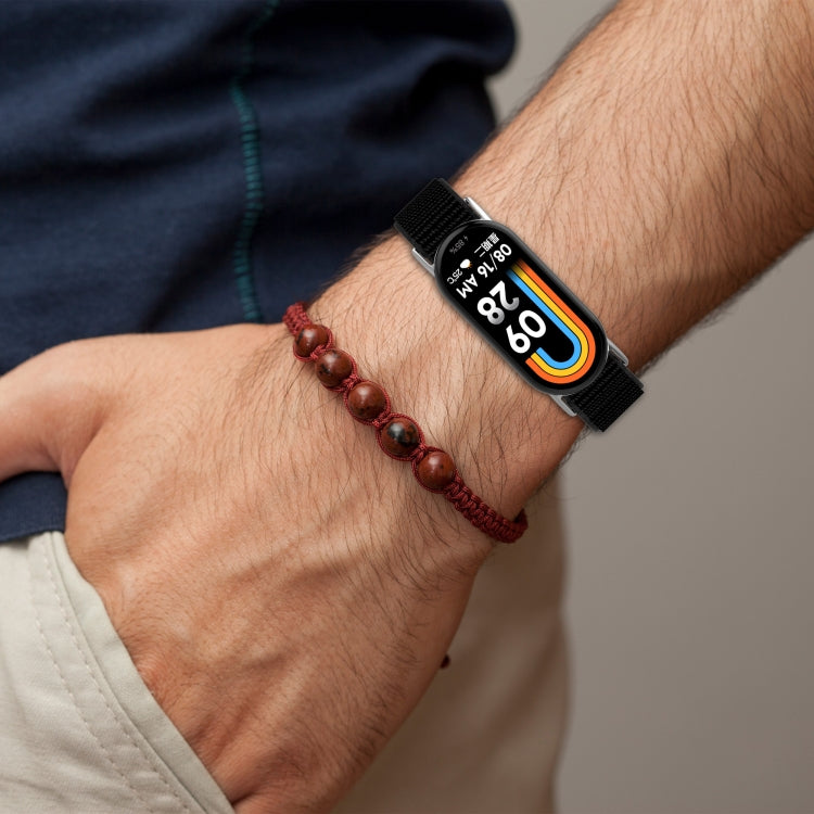 Loop Nylon Hook and Loop Fastener Watch Band, For Xiaomi Smart Band 9 / 9 NFC / 8 / 8 NFC