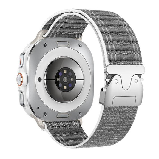 Parachute Buckle Wave Texture Nylon Watch Band, For Samsung Galaxy Watch Ultra 47mm / Ultra 2025