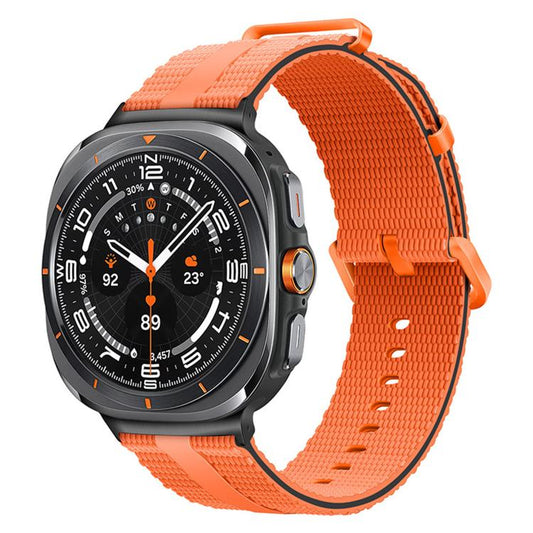 Line Pattern Silicone Watch Band, For Samsung Galaxy Watch Ultra / Ultra 2025