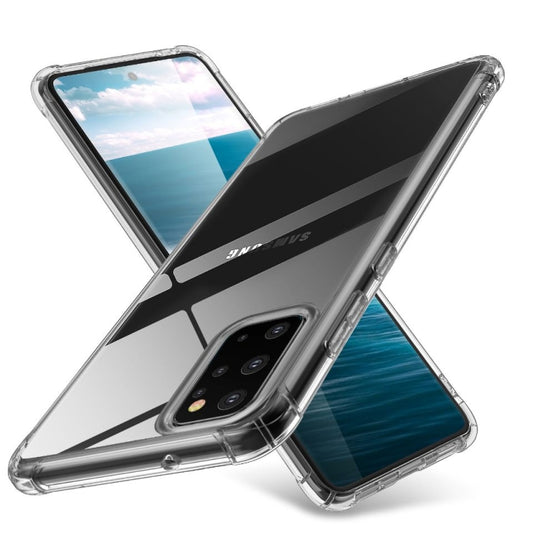 For Galaxy S11e Four-Corner Anti-Drop Ultra-Thin Transparent TPU Phone Case, For Galaxy S20 Ultra