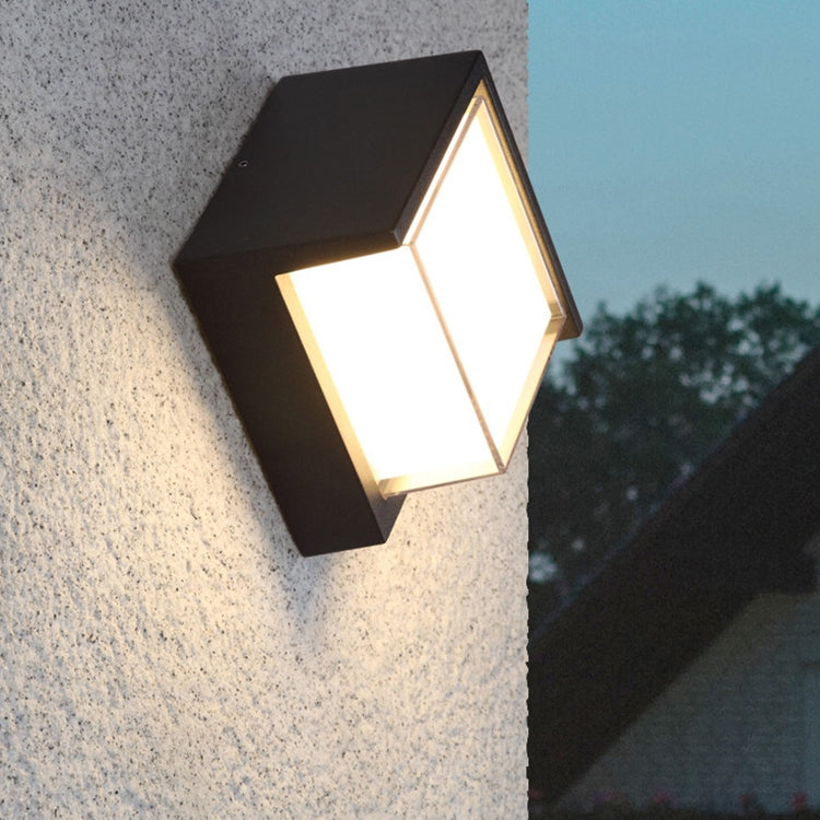 10W 3000K Patio Porch Garden Light Outdoor IP54 Waterproof LED Wall Lamp, 13cm Round Shape, 13cm Square Shape, 16cm Round Shape, 16cm Square Shape