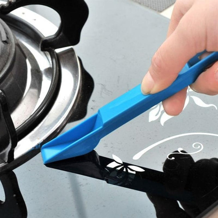 2 PCS Mini Cleaning Brush with Detachable Dustpan for Window Groove Keyboard Corner Crannies, 2 PCS Blue, 2 PCS Black