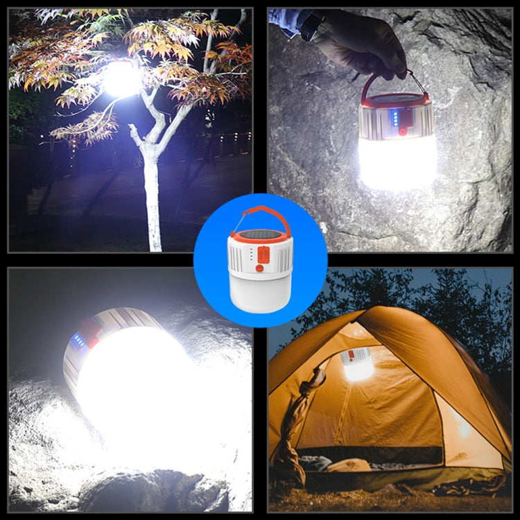 Solar LED Bulb Light Household Emergency Light Mobile Night Market Lamp, Style:, V65 8W 24 LED 2 Battery, V65 8W 24 LED 2 Battery + Power Output, V65 8W 24 LED 2 Battery + Remote Control, V66 8W 42 LED 3 Battery, V66 8W 42 LED 3 Battery + Power Output...