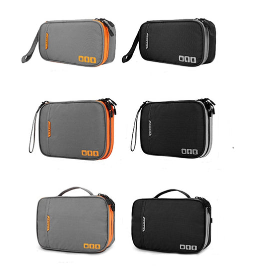 MapleStory Multifunctional Travel Digital Storage Bag, Size:, Small (Black), Small (Gray), Medium (Black), Medium (Gray), Large (Black), Large (Gray)