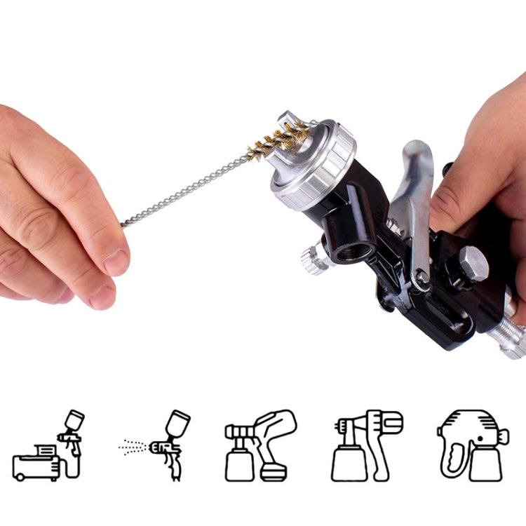 Washer Duct Cleaning Brush Mechanical Dusting Brush, GK26 Brass+Oil Pot, GK26 Plastic+Cloth