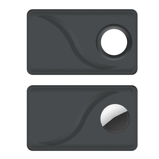 FY-2022 Locator Protective Case Card Type Anti-Lost Case Wallet for AirTag 2nd Gen / AirTag 1st Gen, Card Type Grey, Card Type Black, Card Type White