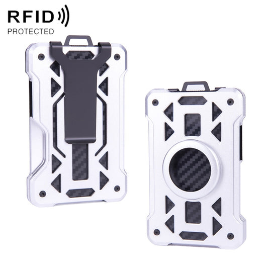 For AirTag 2nd Gen / AirTag 1st Gen Card Holder Metal Anti-Theft RFID Wallet, ak-4 A Blue, ak-4 A Silver, ak-4 A Gray, ak-4 B Black, ak-4 B Silver, ak-4 B Blue, ak-4 B Gray, ak-4 A Black
