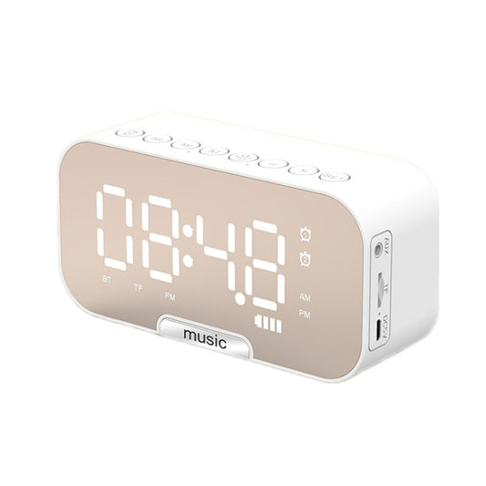 Outdoor Portable Card Bluetooth Speaker Small Clock Radio, G10 Black 1400mAh, G10 White 1400mAh, Q5 Black 1400mAh, Q5 White 1400mAh, Q5 Pink 1400mAh, Q5 Red 1400mAh, Q5 Pink 2800mAh