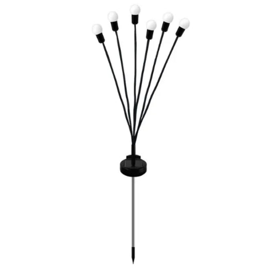 2sets Solar Firefly Lights Christmas Outdoor Garden Waterproof Lawn Lights, 6 Head Warm Light, 6 Head Color Light, 8 Head Warm Light, 8 Head Color Light, 10 Head Warm Light, 10 Head Color Light