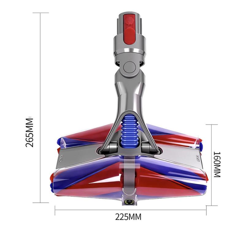 4-Conical Fluffy Roller Head For Dyson V7 V8 V10 V11 V15 with Dual-Side Green Laser Dust Illumination, 4-Conical For Dyson V7/V8/V10/V11/V15