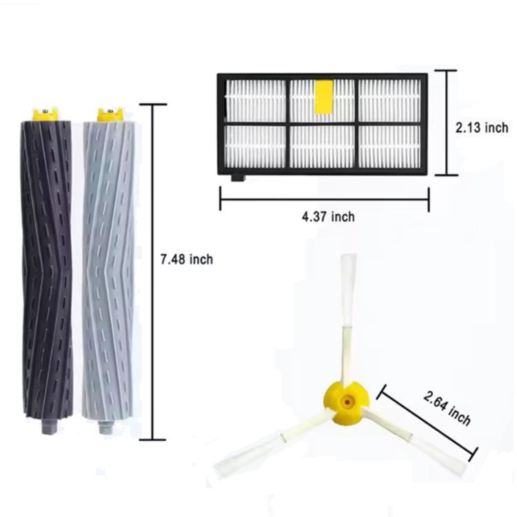 For iRobot Roomba 800 & 900 Series Robot Replacement Parts, 16 In 1 Kit, 21 In 1 Kit