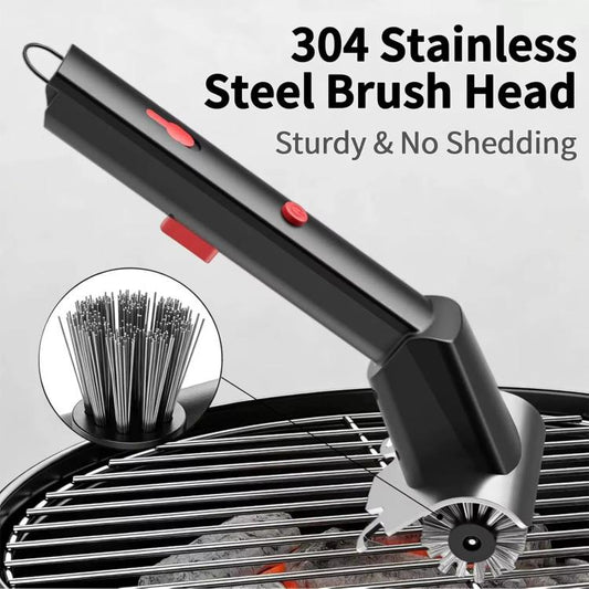 Stainless Steel Wire Electric Grill Brush Cleaning Grill Hard-Bristle Brush Tool, Standard, Water Spray