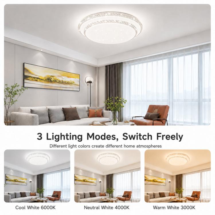 Living Room Main Light Home Eye-protecting Bedroom Chandelier