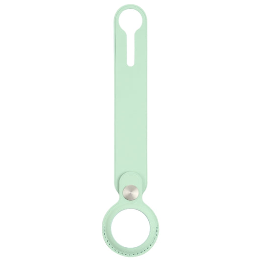 Anti-scratch Polyurethane Case Cover with Hang Loop for AirTag 2nd Gen / AirTag 1st Gen