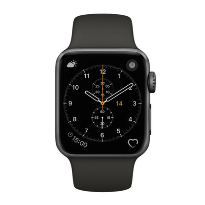 For Apple Watch Series 3 & 2 & 1 38mm Fashion Simple Style Silicone Wrist Watch Band, For 38mm