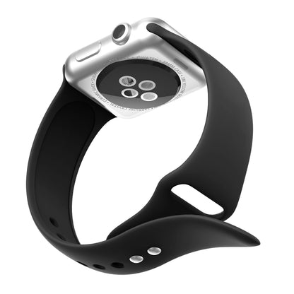Double Rivets Silicone Watch Band for Apple Watch Series 3 & 2 & 1 42mm, Apple Watch 42mm