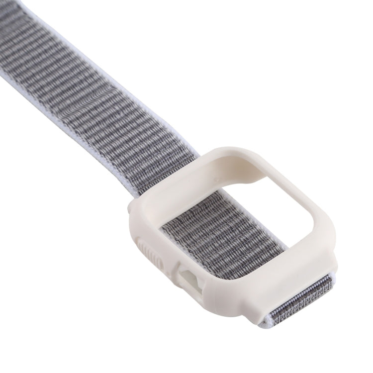 For Apple Watch Ultra 49mm&Watch Ultra 2 49mm / Series 10 46mm / 9&8&7 45mm / SE 3&SE 2&6&SE&5&4 44mm / 3&2&1 42mm Nylon Watch Band with Hook and Loop Fastener, For Apple Watch Ultra 49mm / Series 8&7 45mm / SE 2&6&SE&5&4 44mm / 3&2&1 42mm             ...