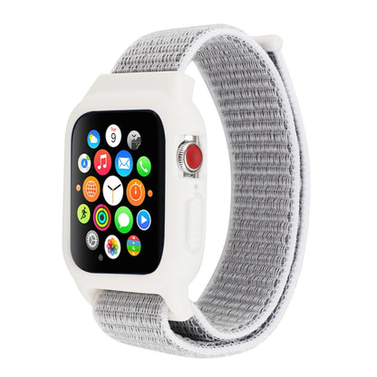 For Apple Watch Ultra 49mm&Watch Ultra 2 49mm / Series 10 46mm / 9&8&7 45mm / SE 3&SE 2&6&SE&5&4 44mm / 3&2&1 42mm Nylon Watch Band with Hook and Loop Fastener, For Apple Watch Ultra 49mm / Series 8&7 45mm / SE 2&6&SE&5&4 44mm / 3&2&1 42mm             ...