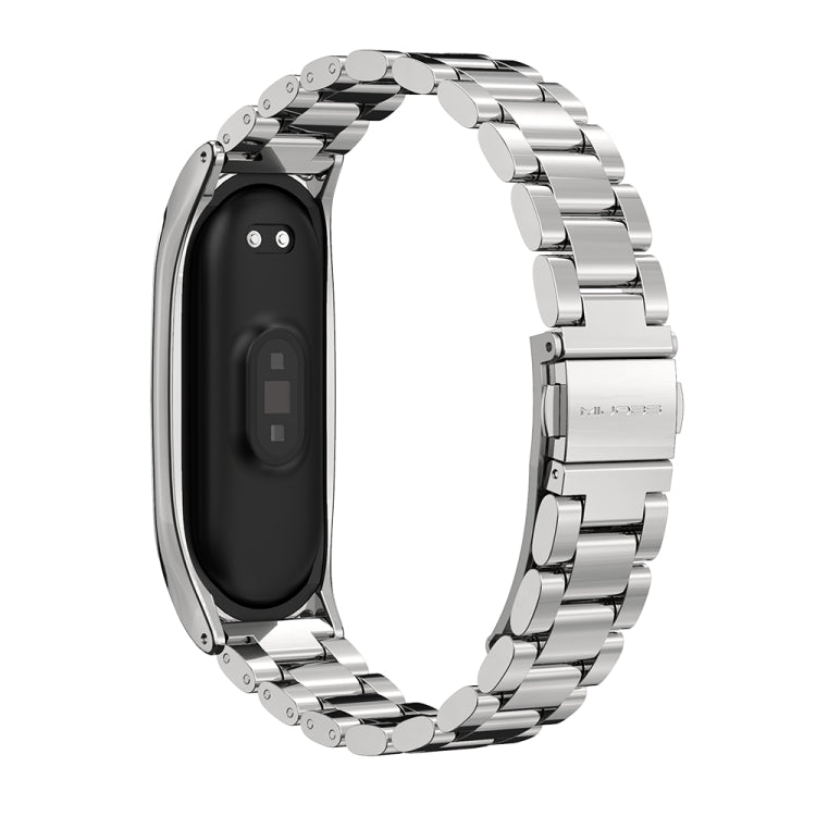 Mijobs Stainless Steel Metal Watch Band for Xiaomi Mi Band 5 & 6
