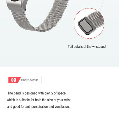 Mijobs Milan CS Metal Magnetic Watch Band for Xiaomi Mi Band 5 & 6, Host not Include
