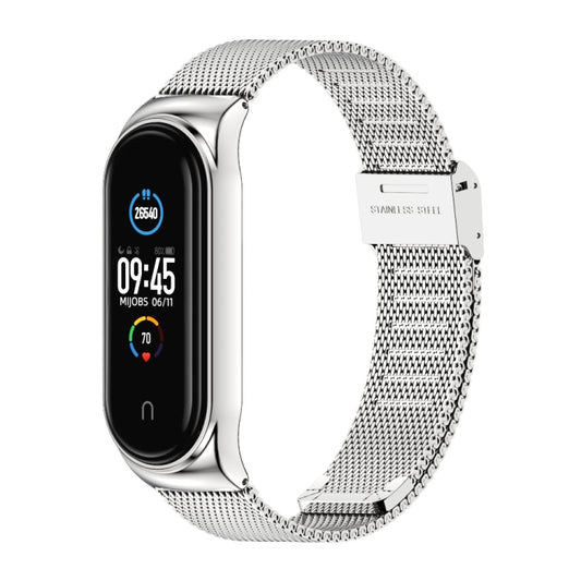 Mijobs Milan CS Screwless Buckle Metal Watch Band Case for Xiaomi Mi Band 5 & 6, Host not Included
