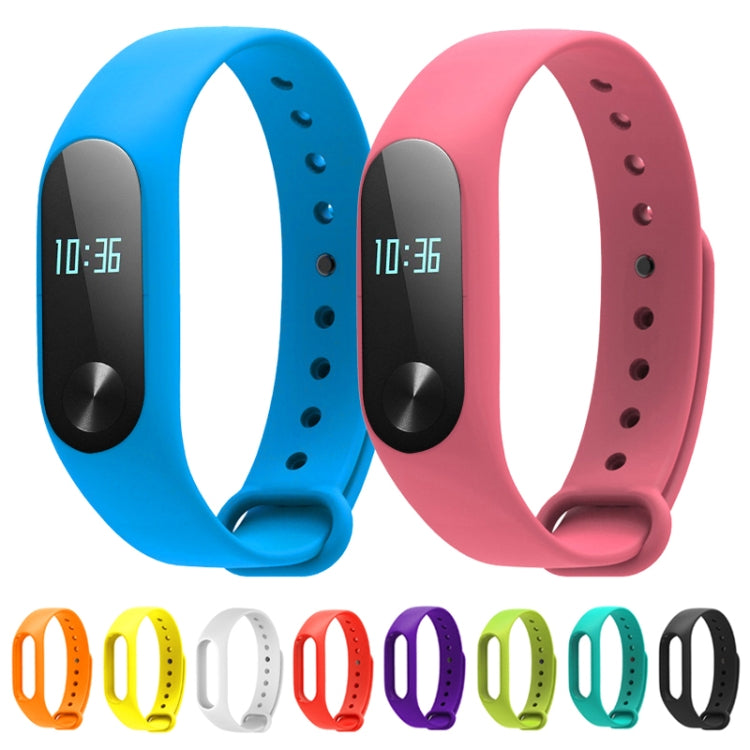 For Xiaomi Mi Band 2 (CA0600B) Colorful Wrist Bands Bracelet, Host not Included, Light Green Wristbands, Purple Wristbands, Red Wristbands, White Wristbands, Yellow Wristbands, Black Wristbands, Orange Wristbands, Pink Wristbands, Green Wristbands     ...