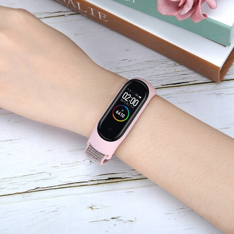 Smart Watch Nylon Woven Watch Band for Xiaomi Mi Band 3 / 4
