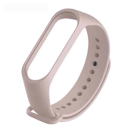 Pure Color Soft TPU  Watch Bands for Xiaomi Mi Band 4, Host Not Included, Pink, Dark Blue, Wine Red, Black, Orange