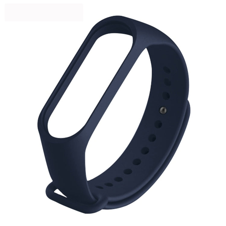 Pure Color Soft TPU  Watch Bands for Xiaomi Mi Band 4, Host Not Included, Pink, Dark Blue, Wine Red, Black, Orange