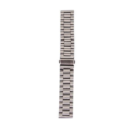 For Samsung Gear S3 Classic Smart Watch Butterfly Buckle 3 Beads Stainless Steel Watchband
