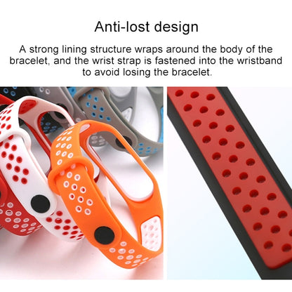 Colorful Silicone Wrist Strap Watch Band for Xiaomi Mi Band 3 & 4