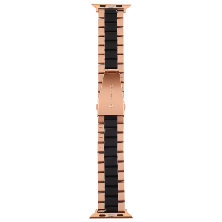 For Apple Watch Series 10 42mm / 9&8&7 41mm / SE 3&SE 2&6&SE&5&4 40mm / 3&2&1 38mm Stainless Steel Wrist Strap Watch Band, For Apple Watch Series 7 41mm / 6 & SE & 5 & 4 40mm / 3 & 2 & 1 38mm                                                             ...